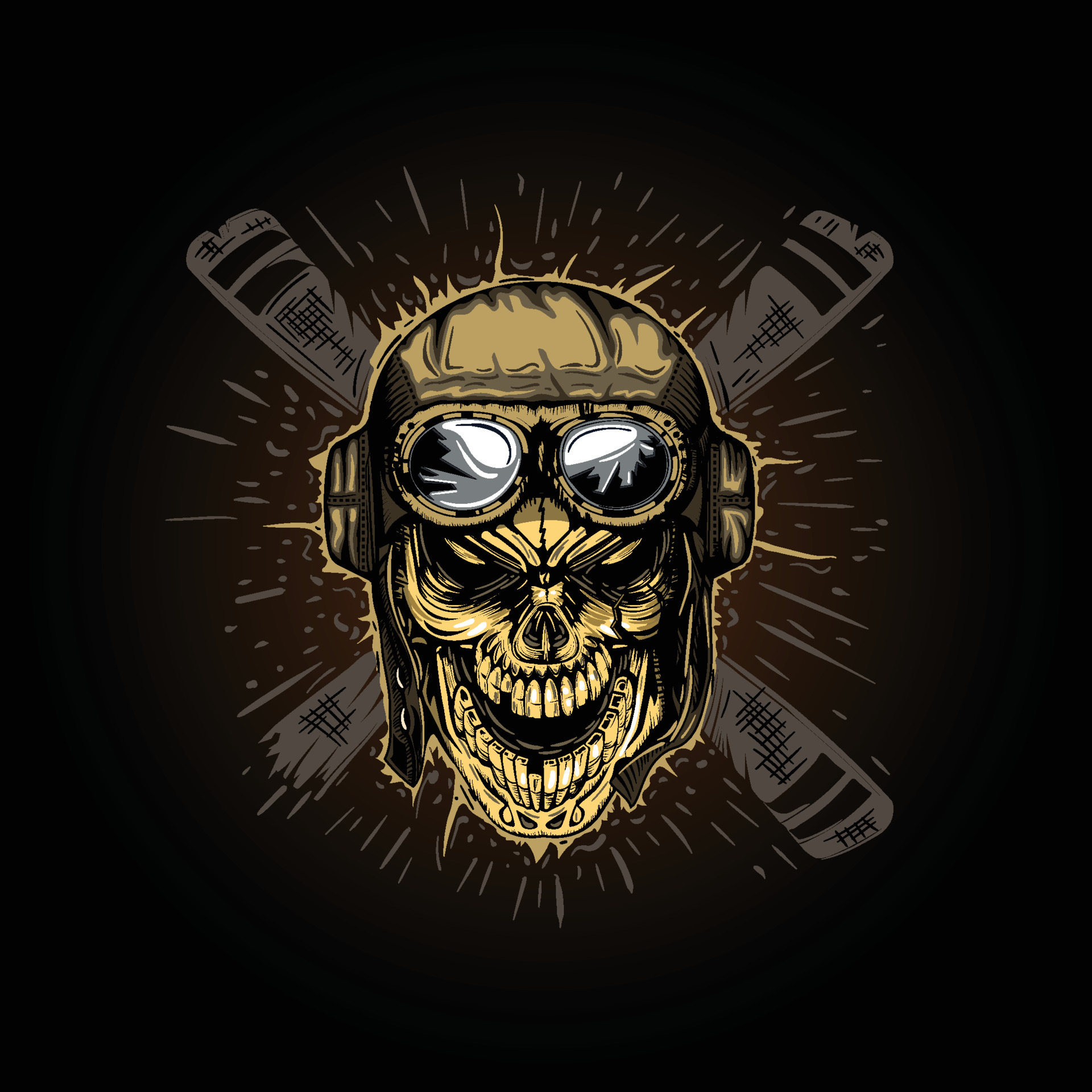 Illustration of a skull in an aviator helmet against the background of a propeller. T-Shirt and tattoo graphics 19011742 Vector Art at Vecteezy Illustration of a skull in an aviator helmet against the background of a propeller. T-Shirt and tattoo graphics 19011742 Vector Art at Vecteezy