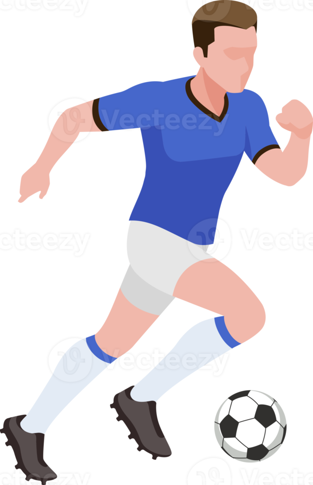 Soccer football player png