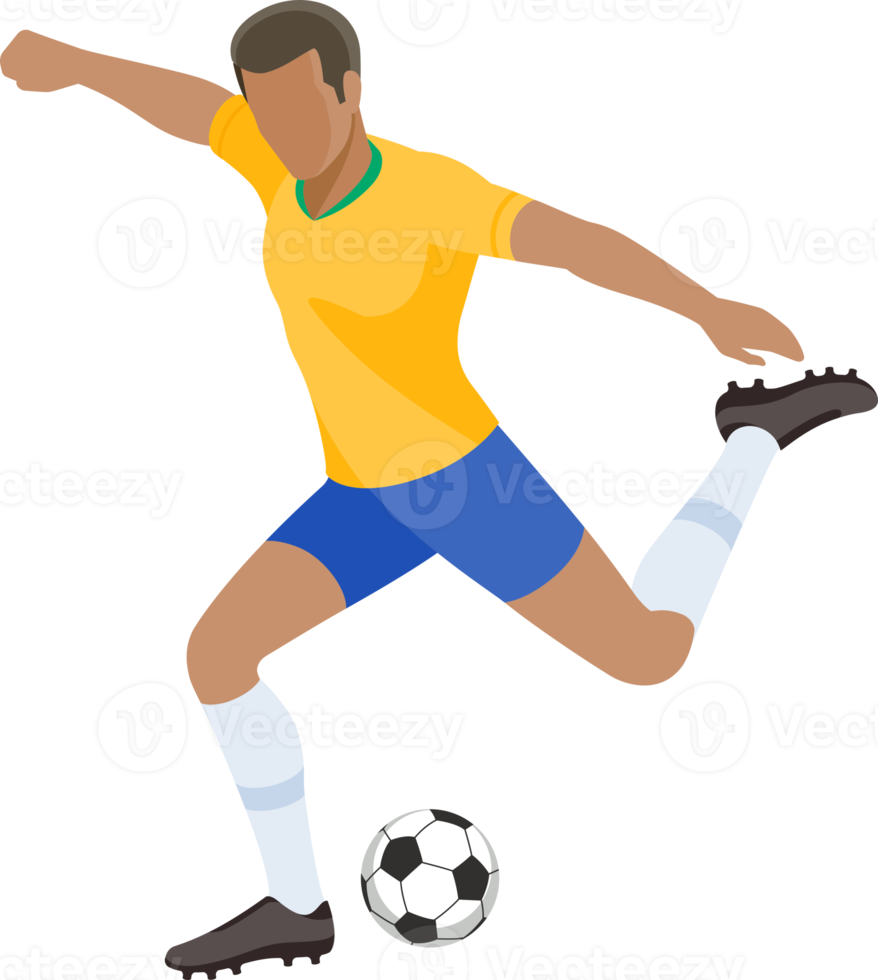 Soccer football player png