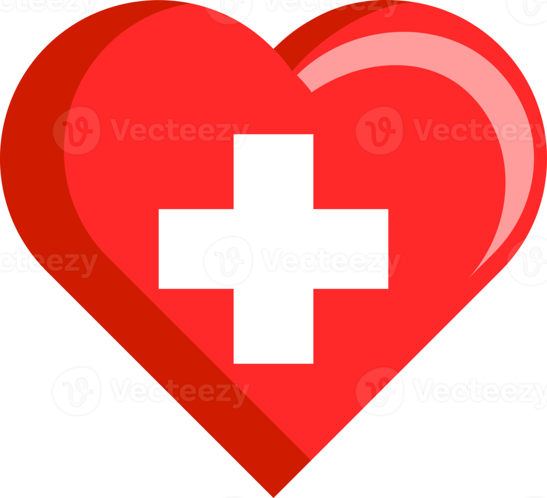 Heart red icon png