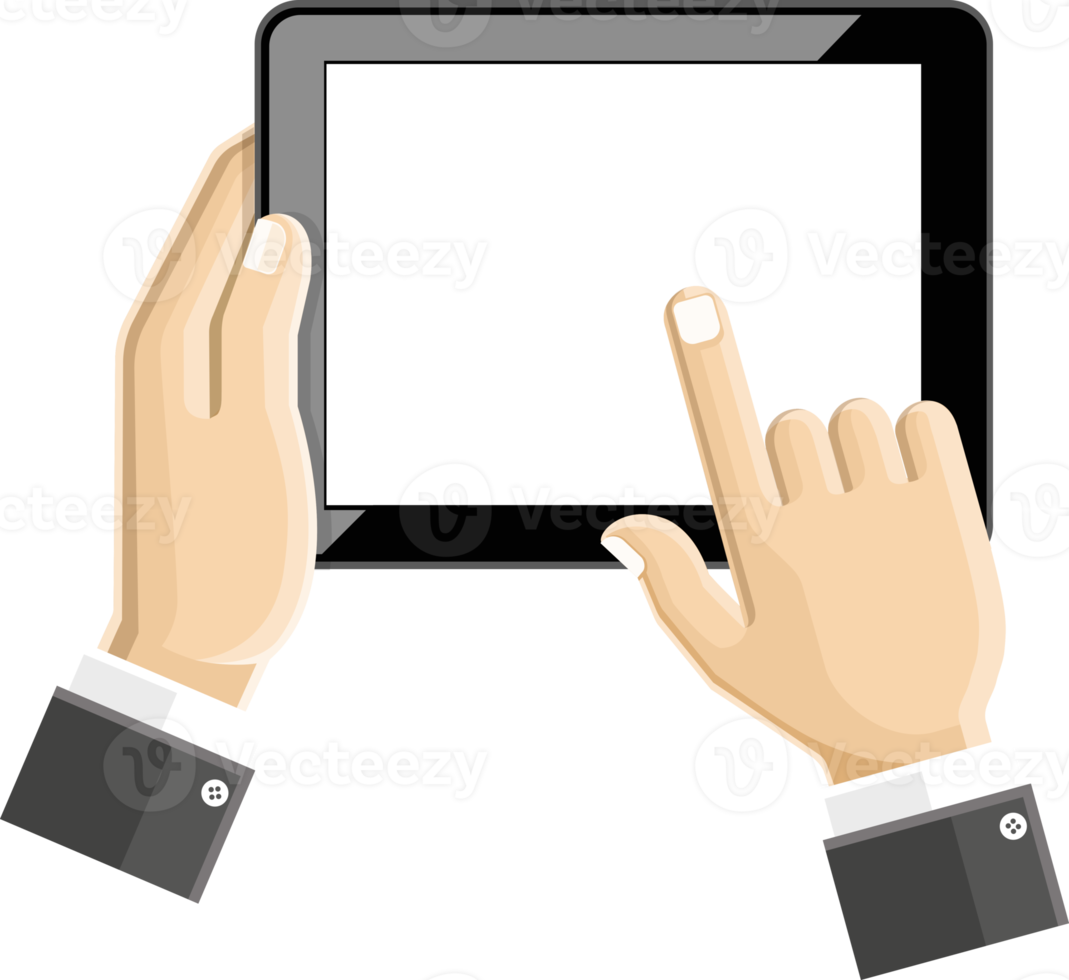 Touchpad in hand computer icons 19012106 PNG