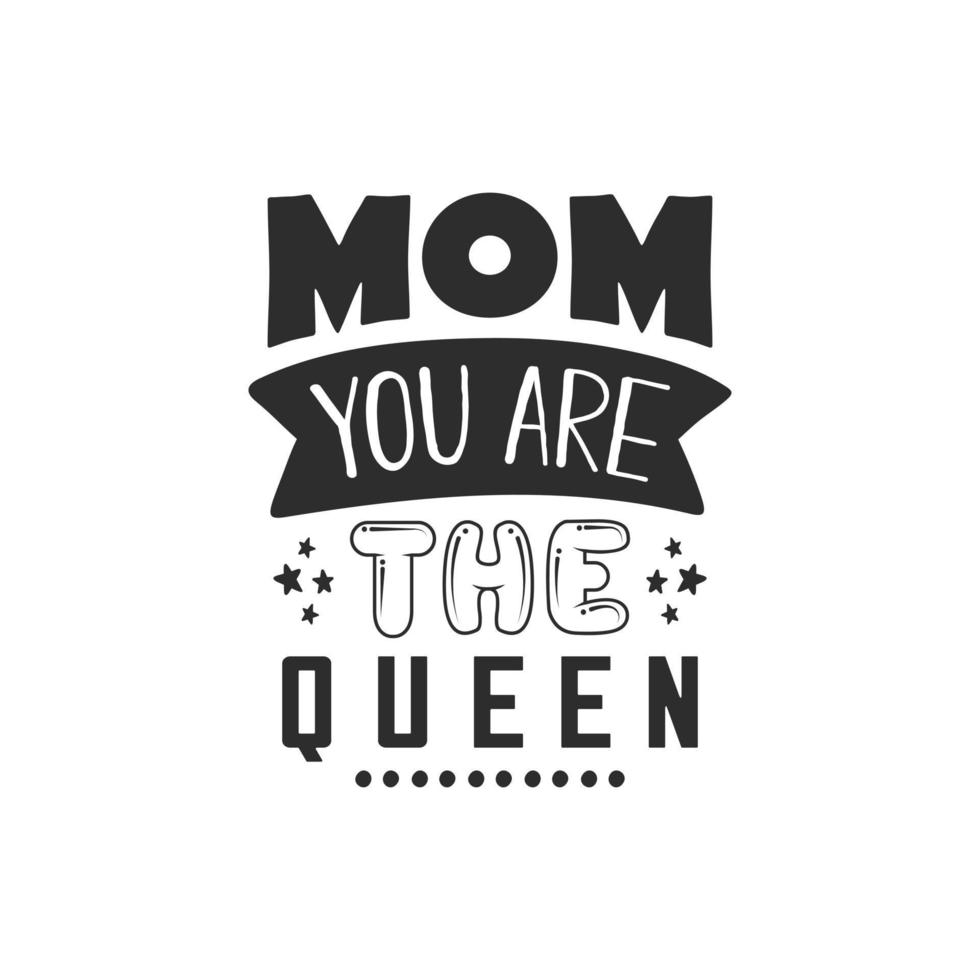 Happy Mothers day typography - family typography free vector