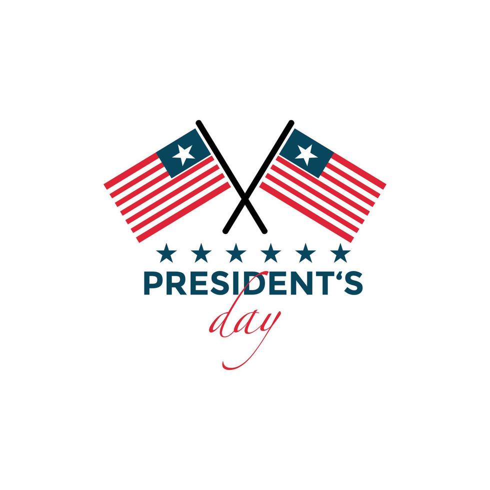 Presidents day. Vector typography, text or logo design. Can be used for sale banners, greeting cards, gifts etc.