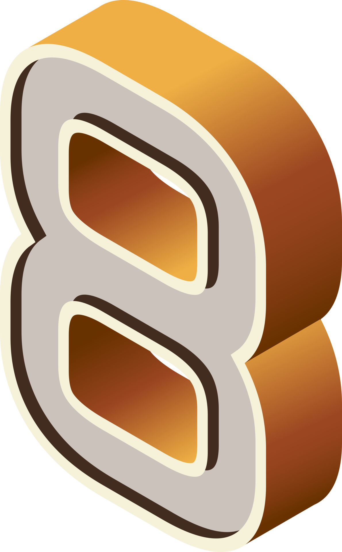 number font isometric 19012864 PNG