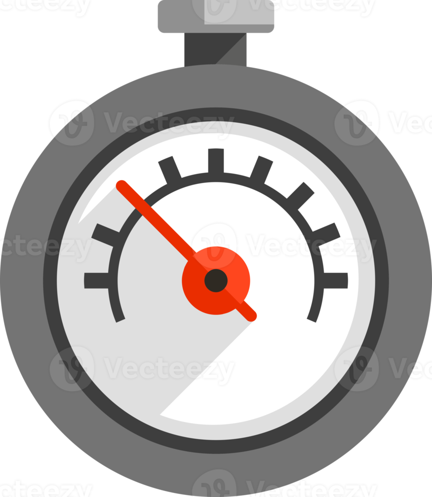 cor plana de verificação de velocidade png