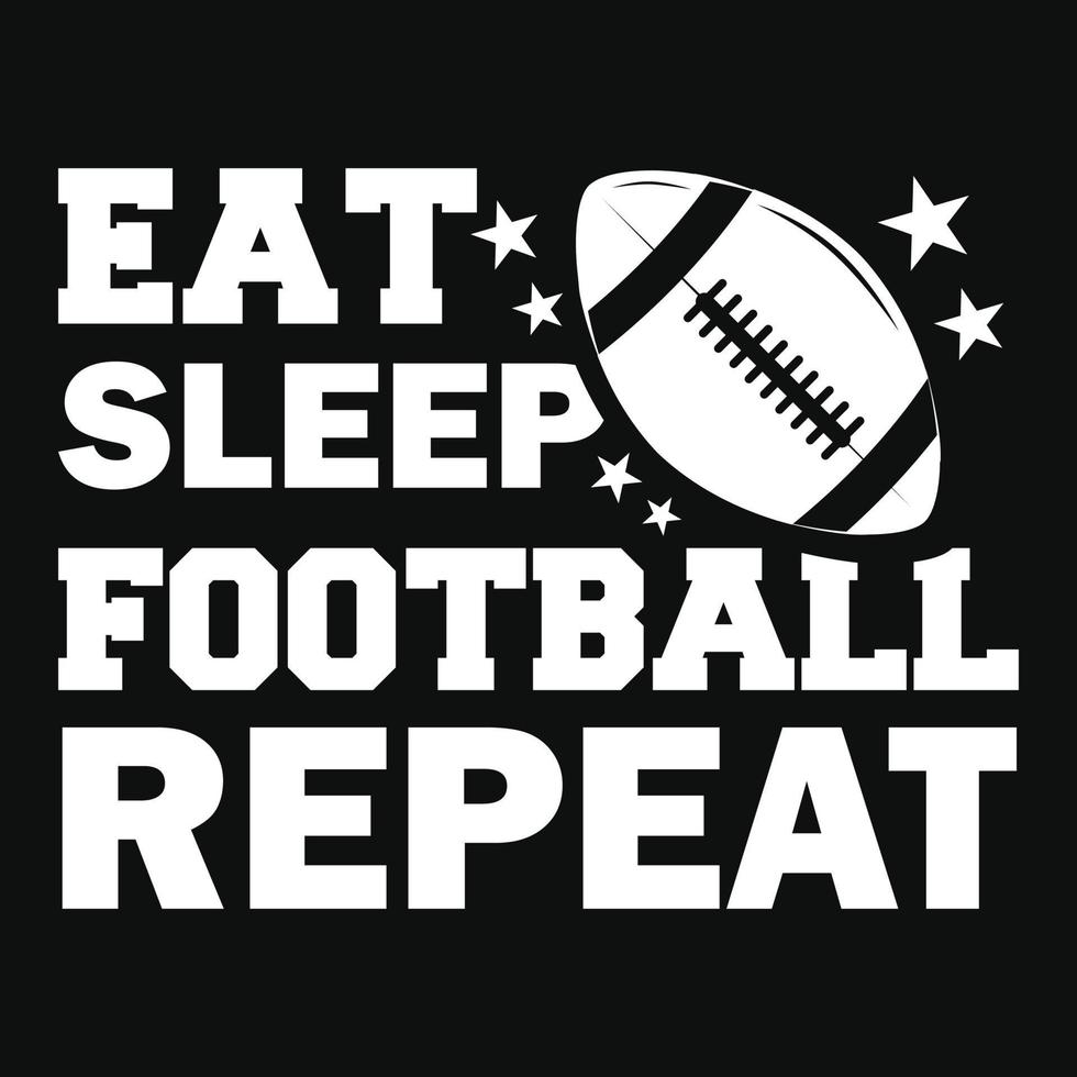American Football T-shirt Design vector