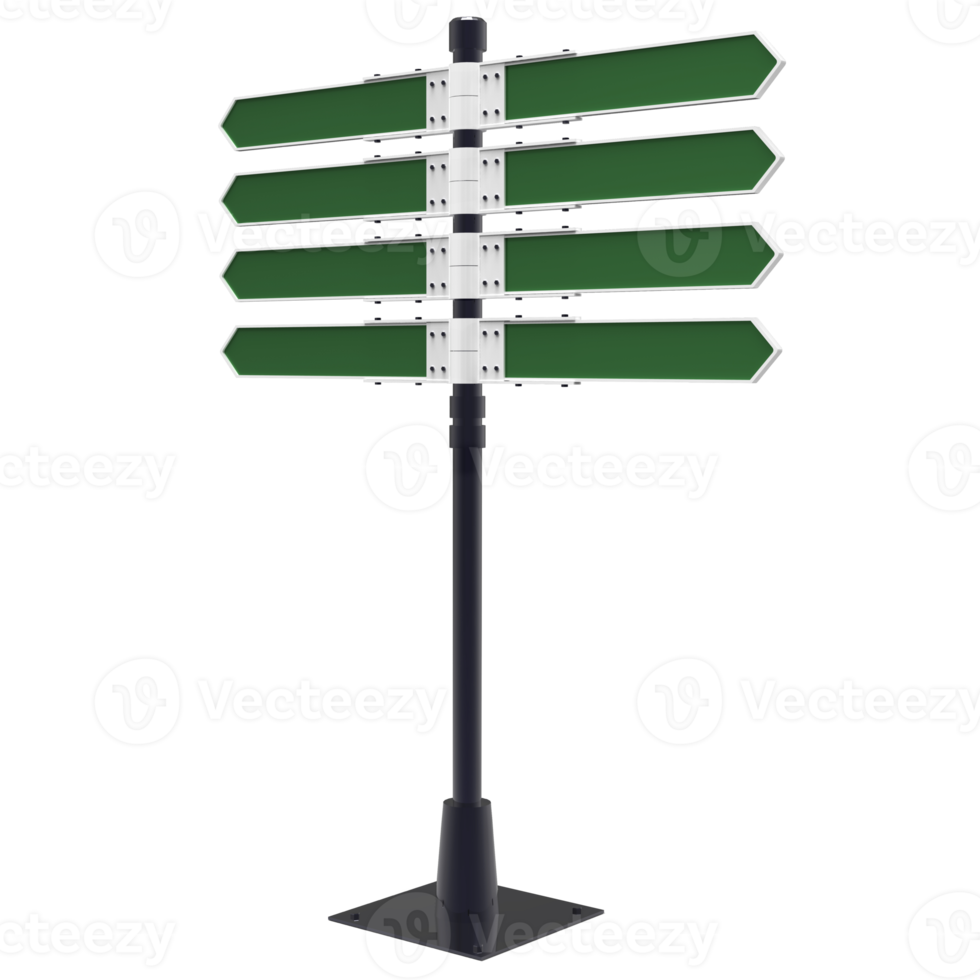 Road sign banner png