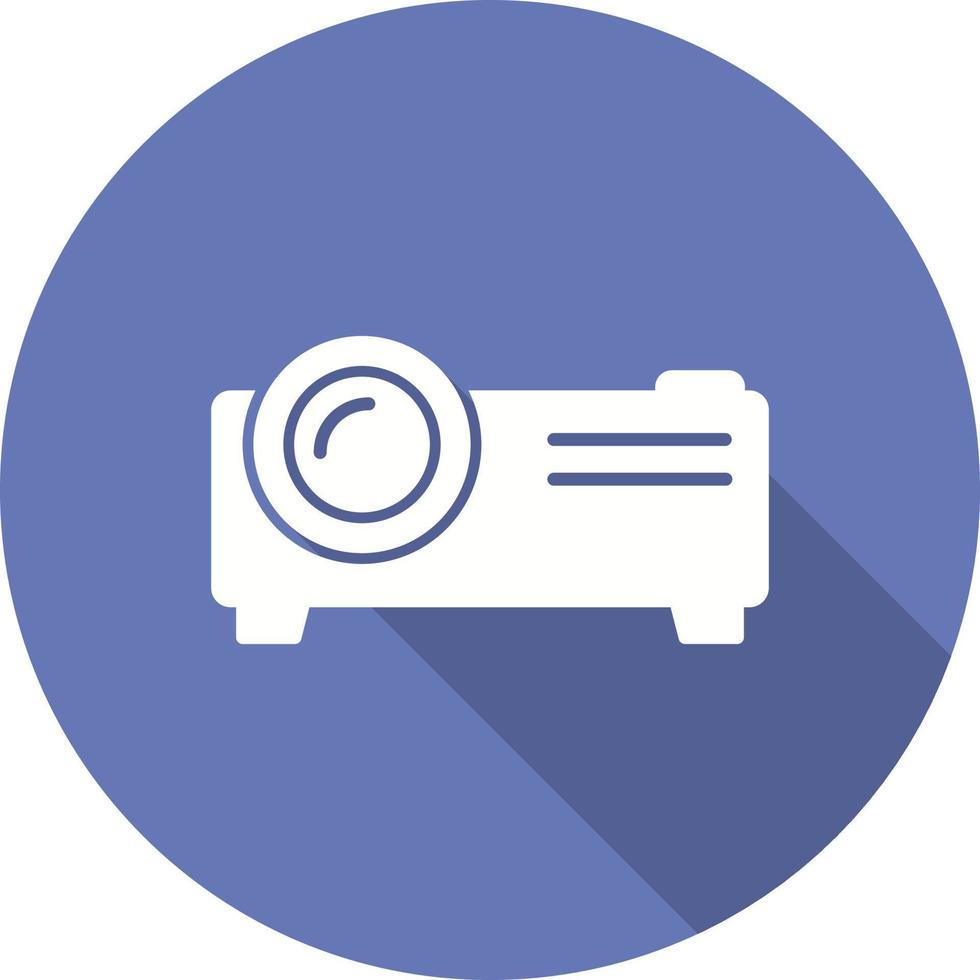 icono de vector de proyector