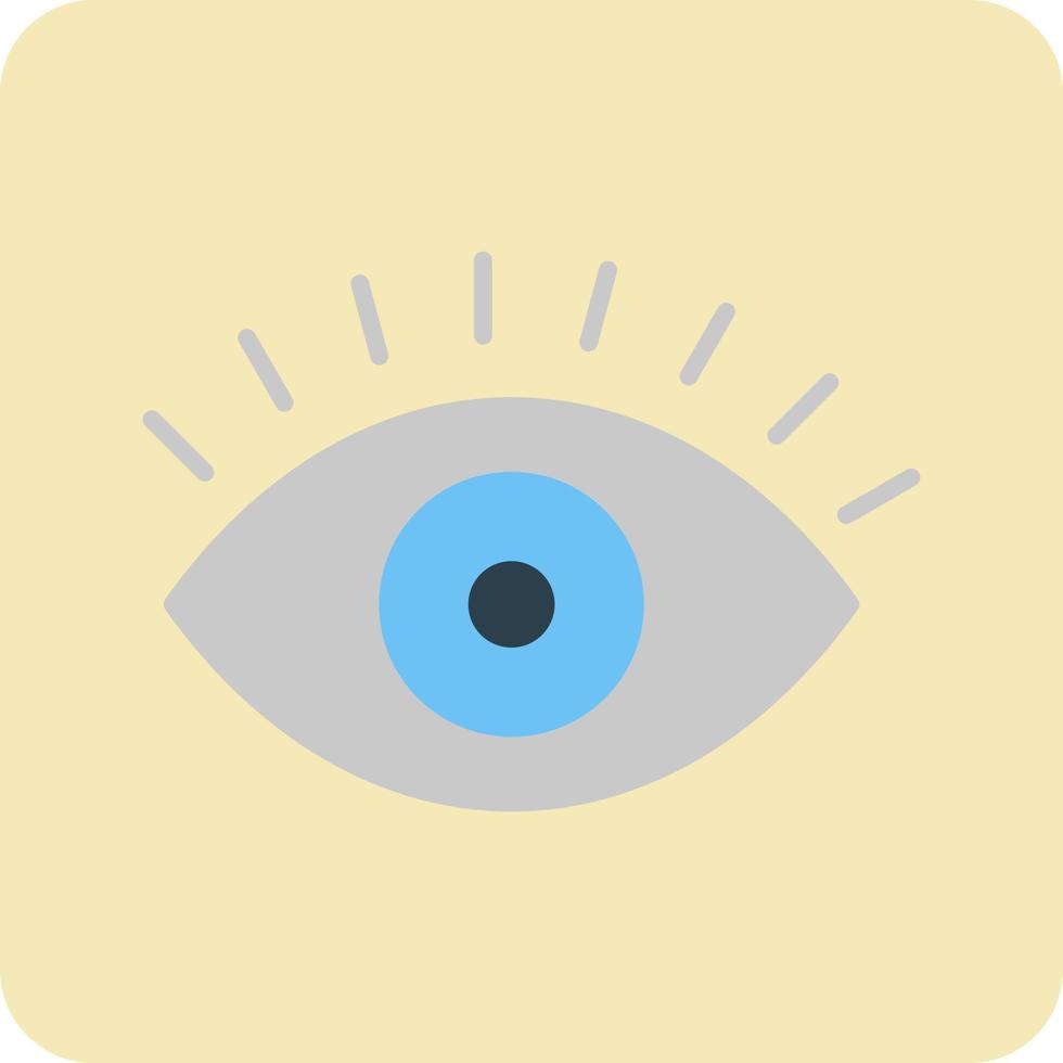 icono de vector de ojo