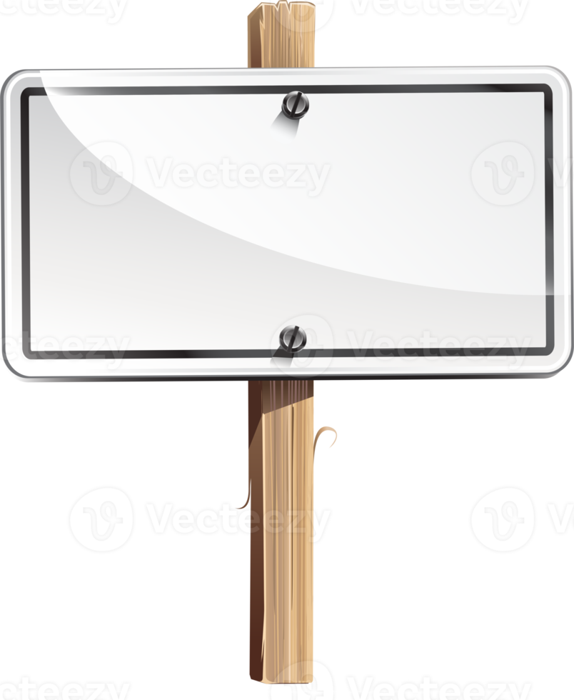 wood board sign banner png