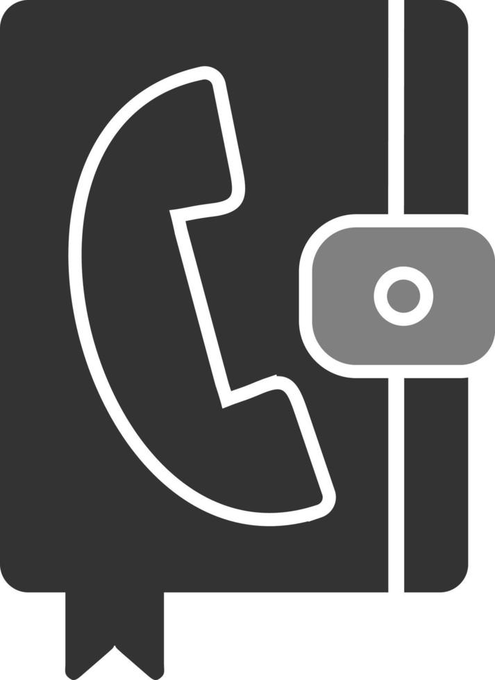 Contact Book Vector Icon
