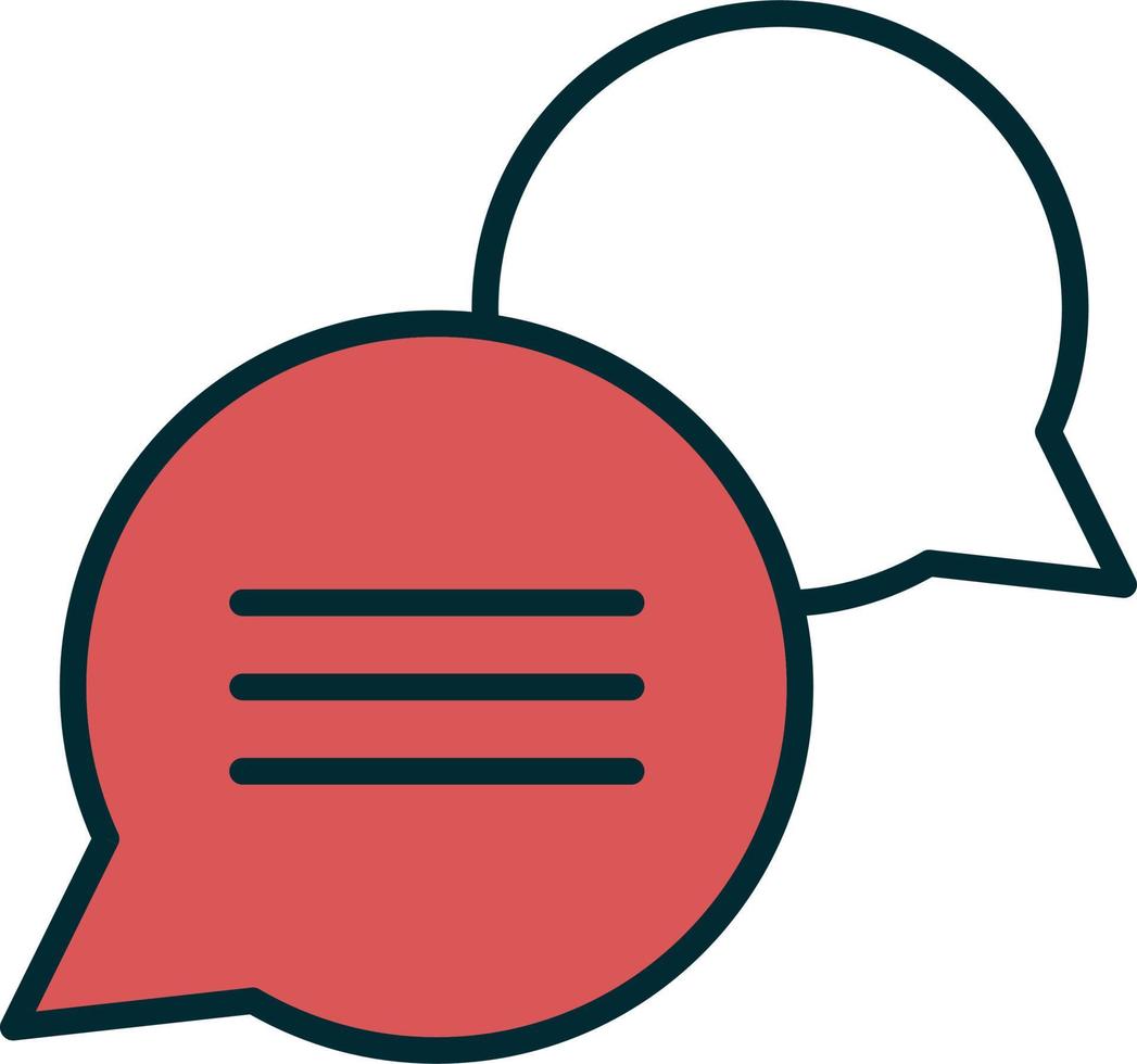 Conversation Vector Icon