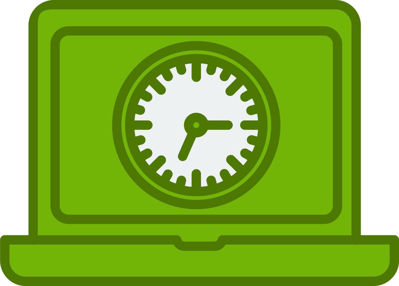 Laptop Screen Vector Icon