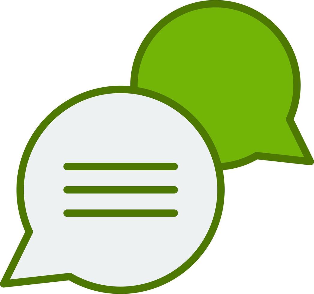 Conversation Vector Icon