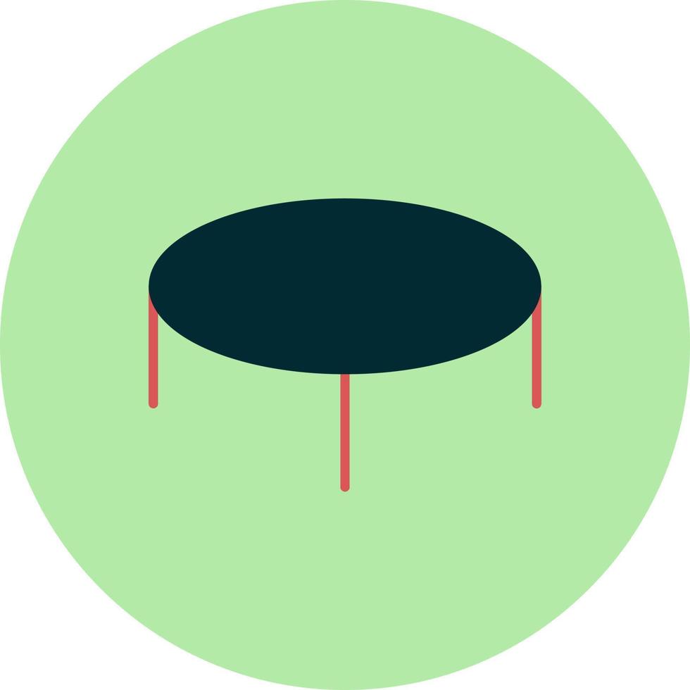 Trampoline Vector Icon