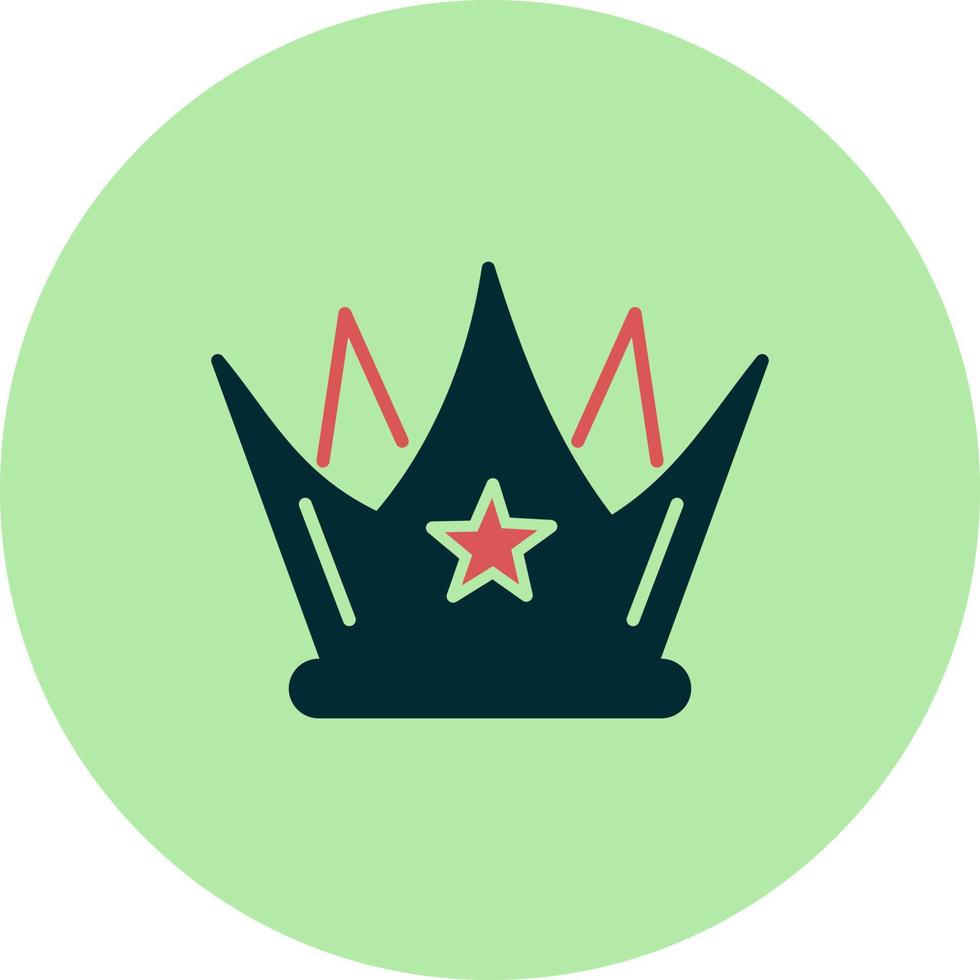 icono de vector de corona