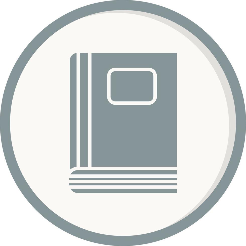 icono de vector de libro