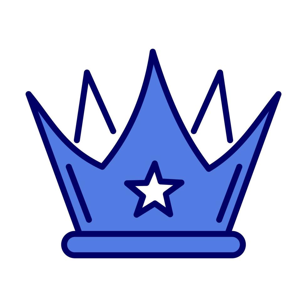 icono de vector de corona