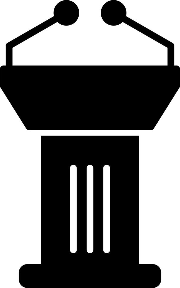 Podium Vector Icon