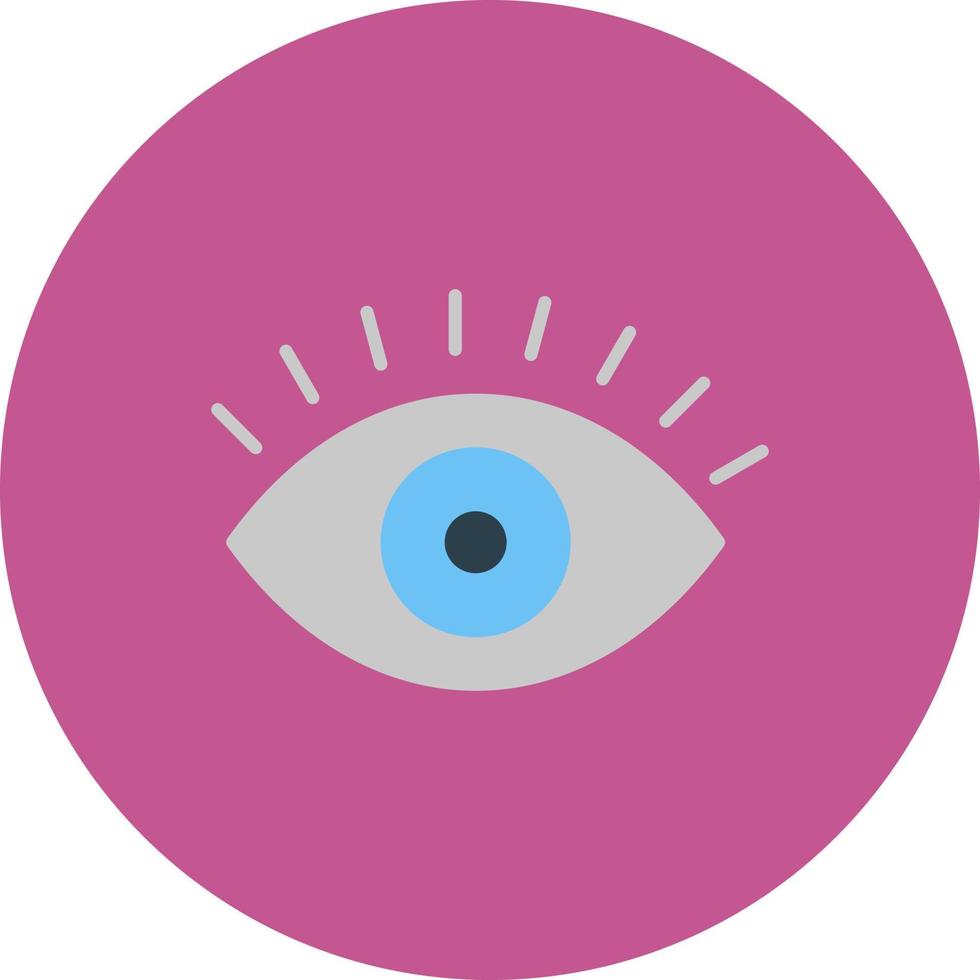 icono de vector de ojo