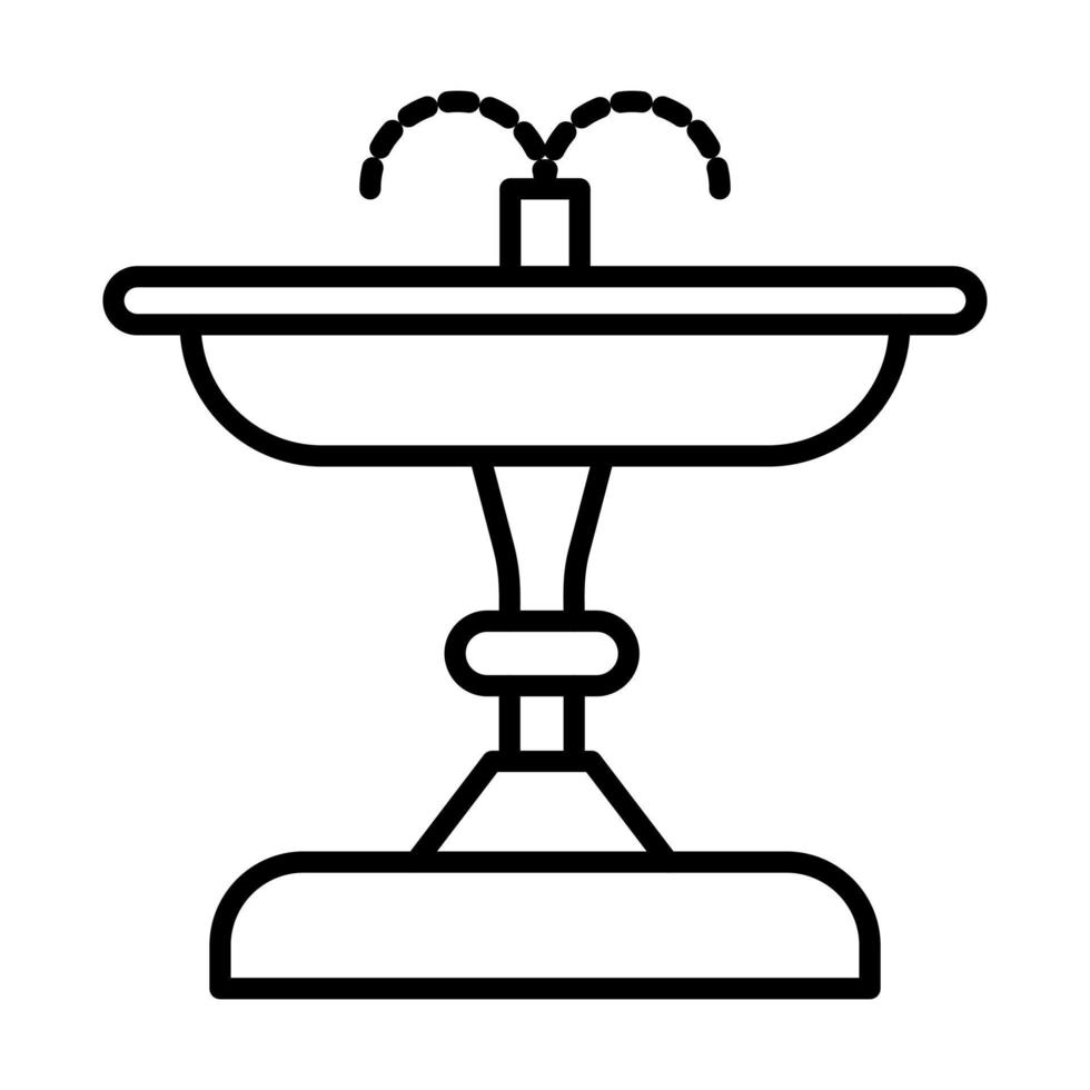 Fountain Vector Icon