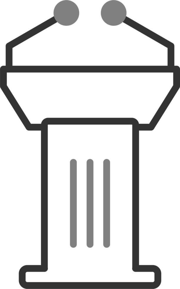 Podium Vector Icon