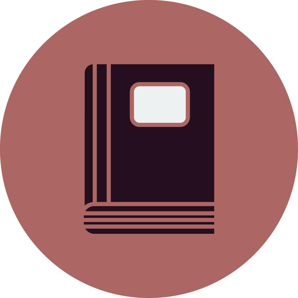 icono de vector de libro