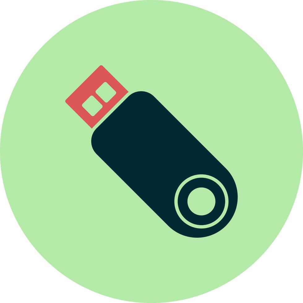 USB Storage Vector Icon