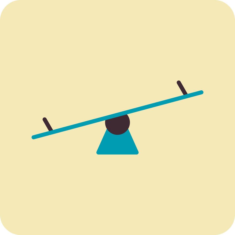 Seasaw Vector Icon