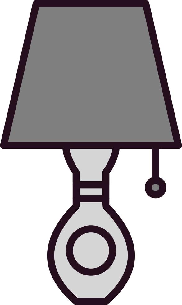 Table Lamp Vector Icon