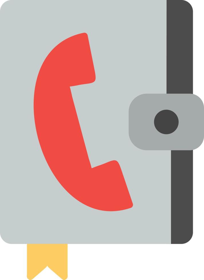 Contact Book Vector Icon