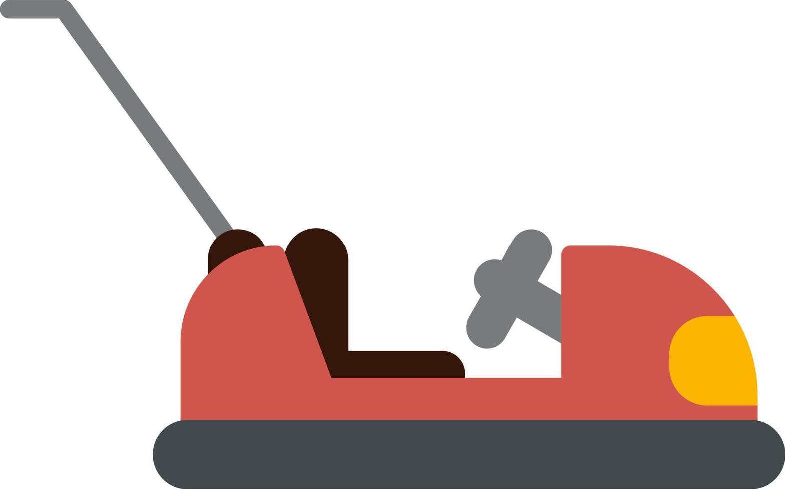 Bumpy Car Vector Icon