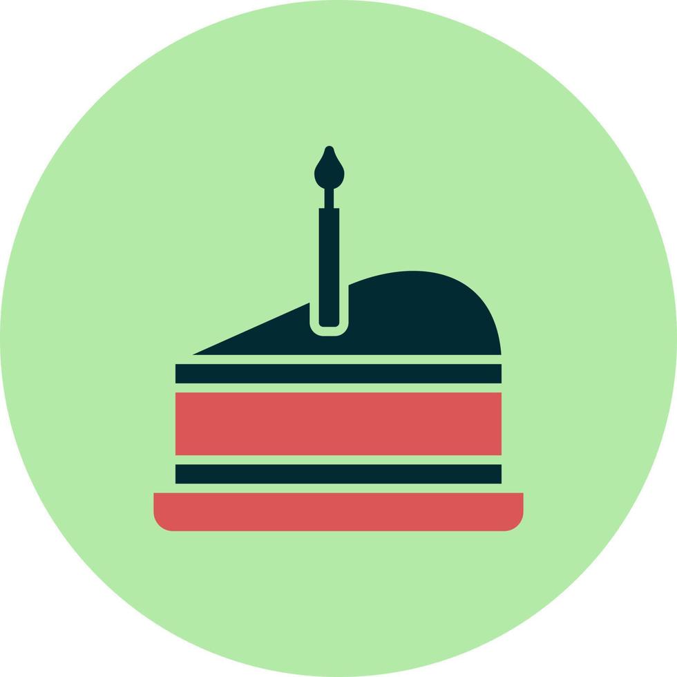 Cakeslice Vector Icon