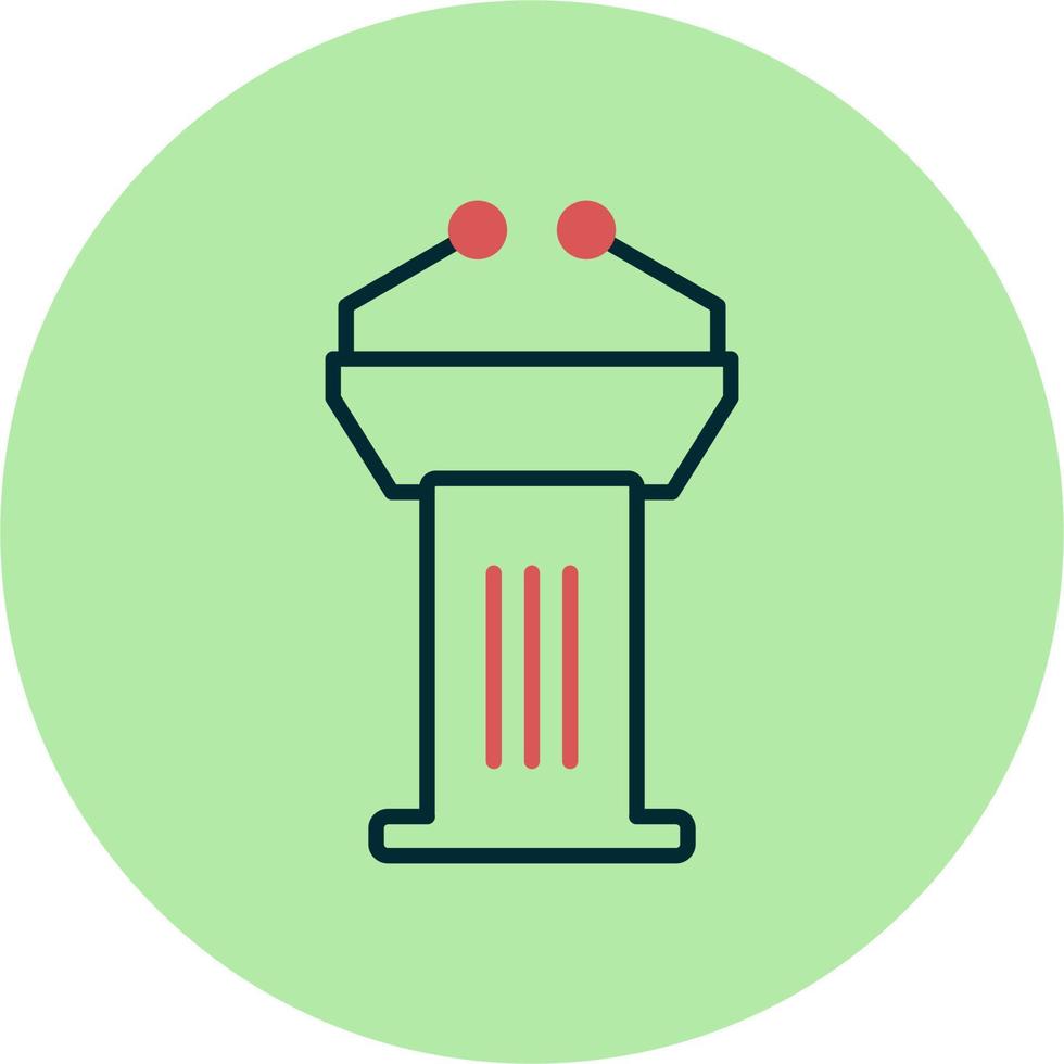 Podium Vector Icon