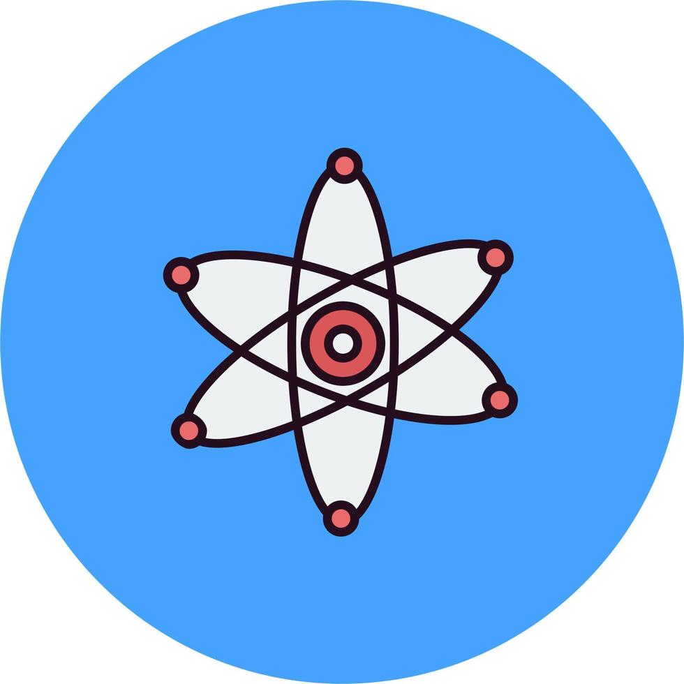 icono de vector de núcleo