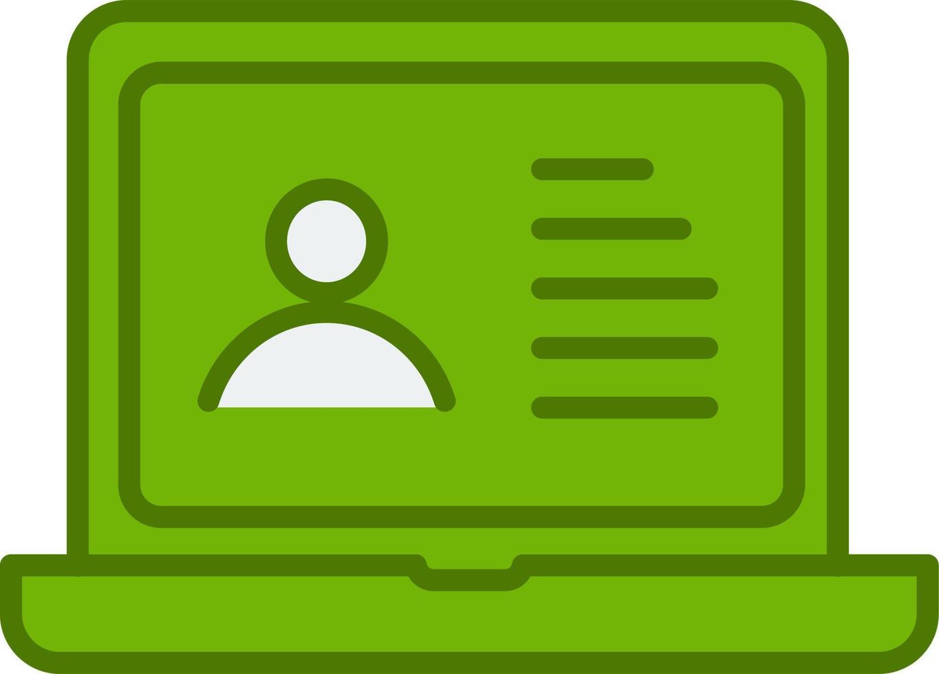 Portfolio Vector Icon