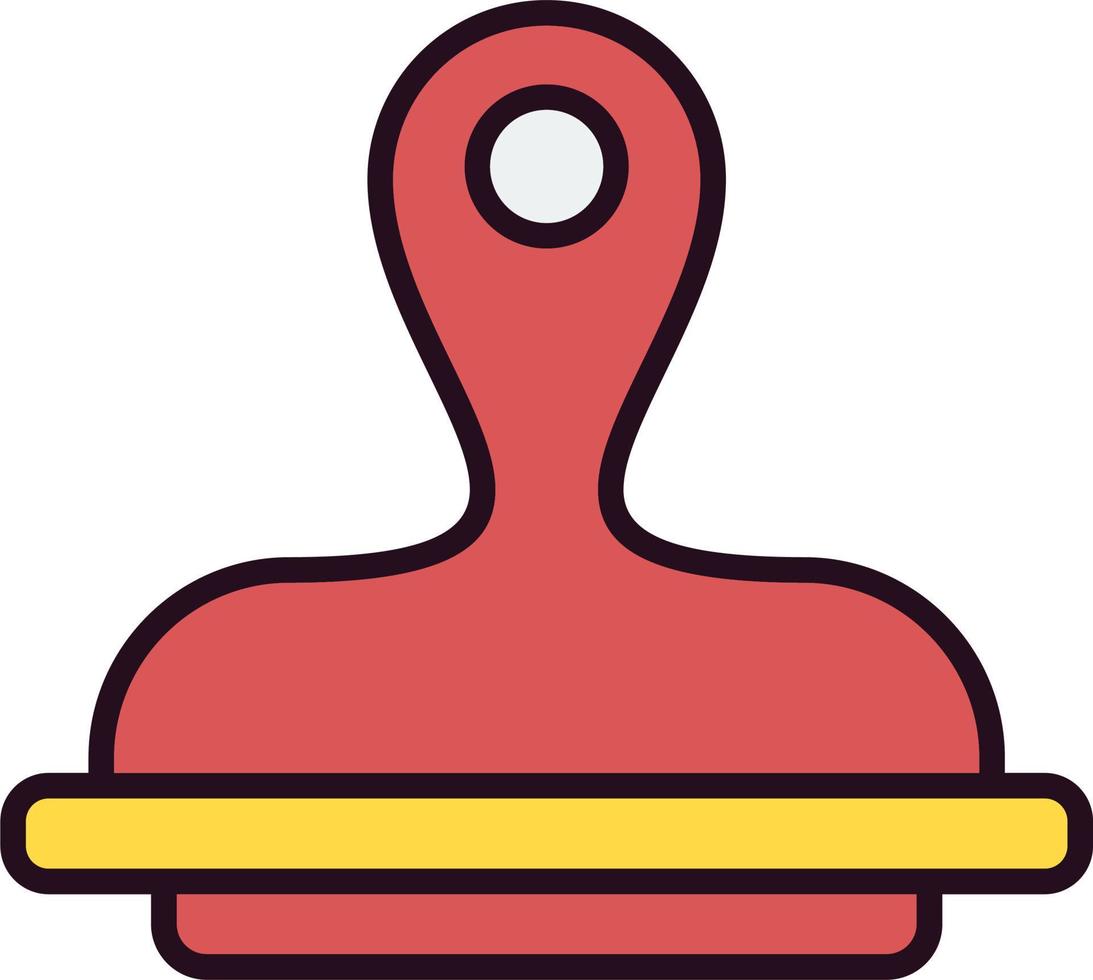 Stamp Vector Icon
