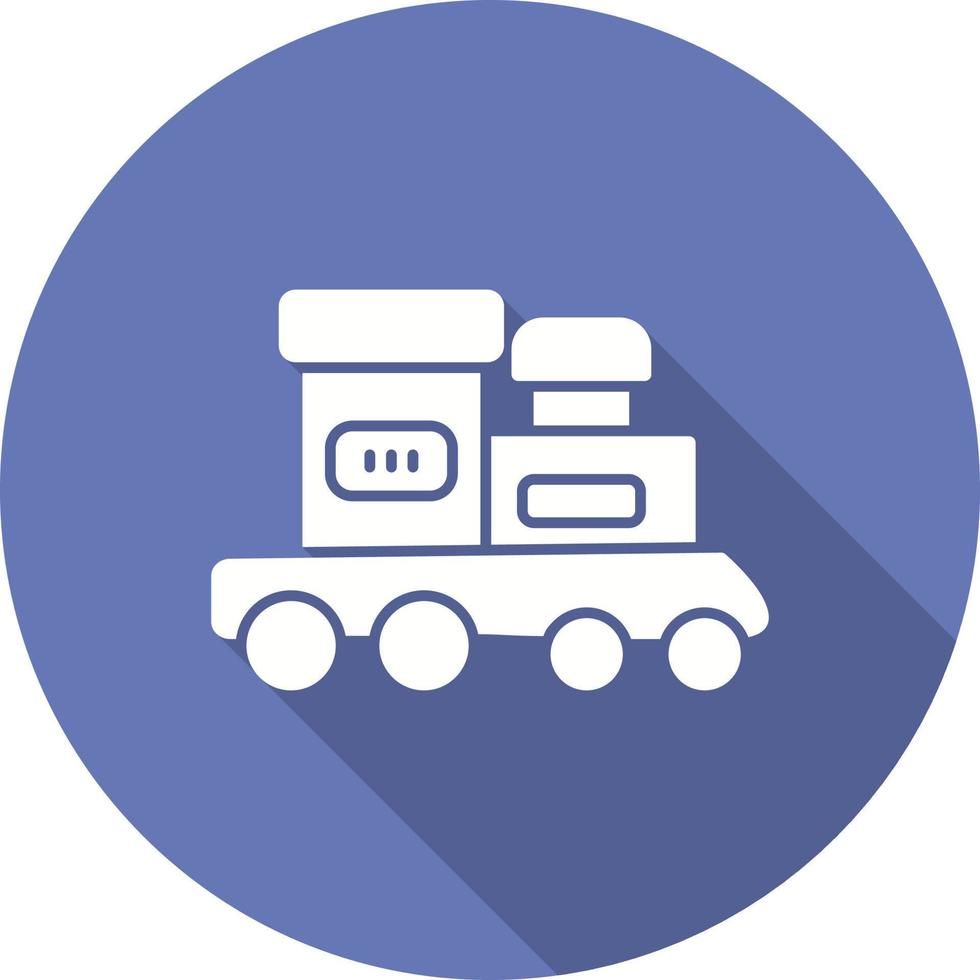 icono de vector de tren