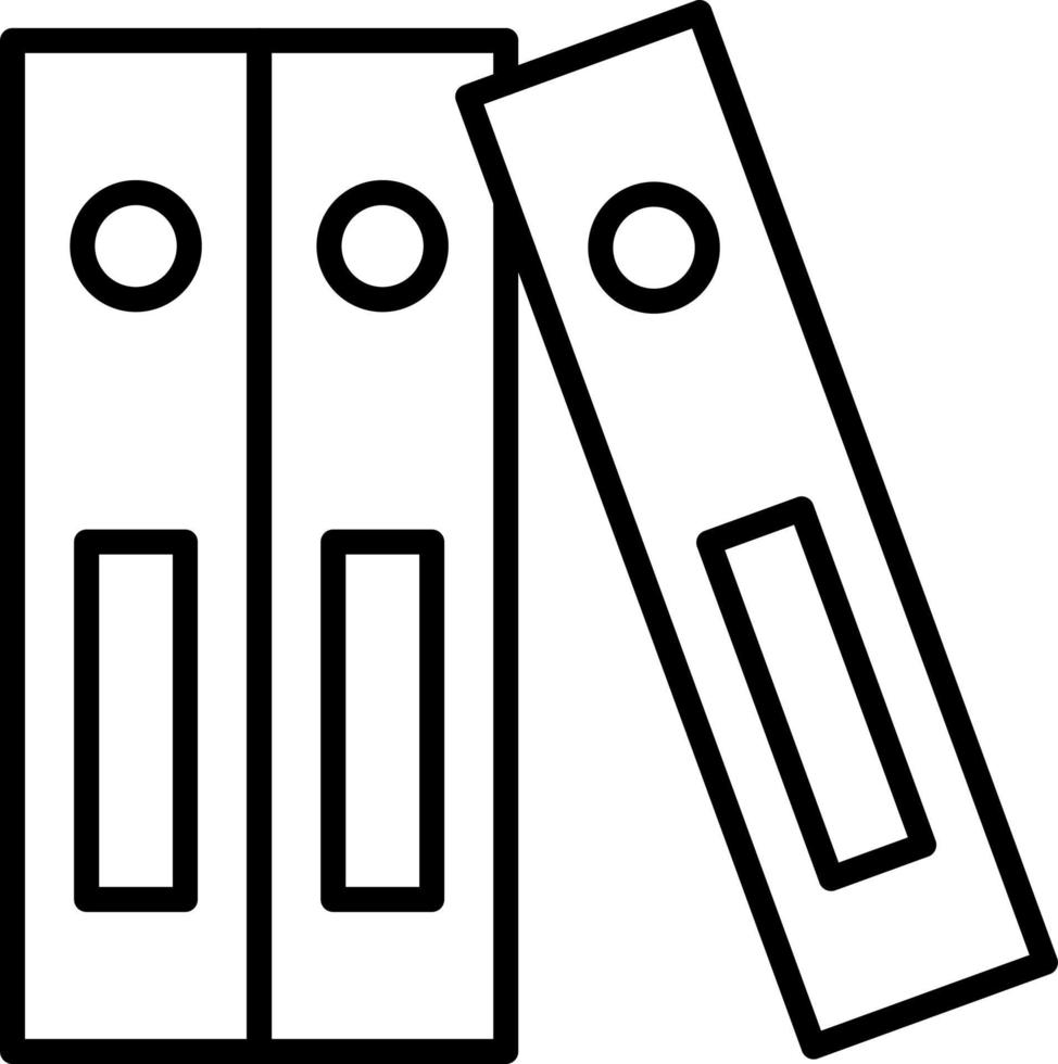 Binder Vector Icon