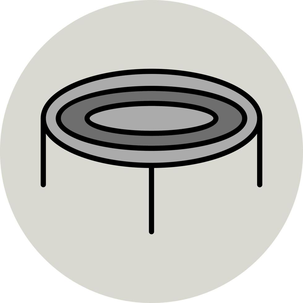 icono de vector de trampolín