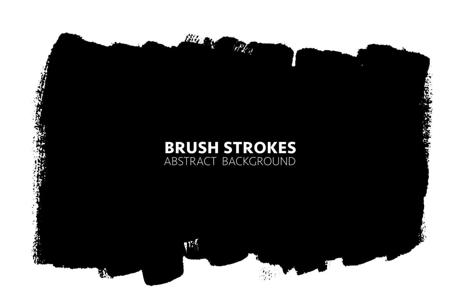 Vector hand big drawn brush stroke, stain for backdrops. Monochrome design element. One color monochrome artistic hand drawn background.