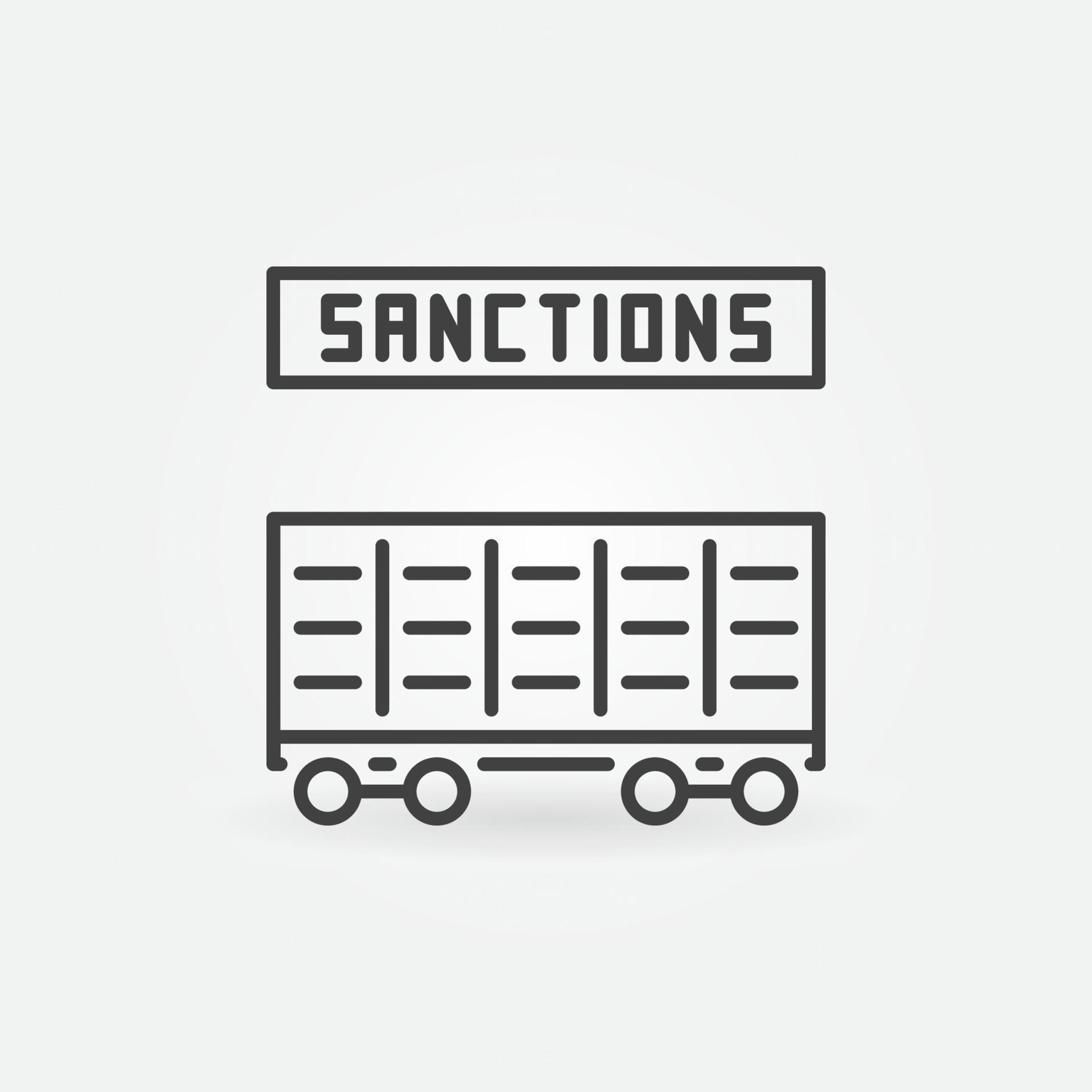 Rail Transportation Sanctions vector railway carriage concept linear icon 19015610 Vector Art at Rail Transportation Sanctions vector railway carriage concept linear icon 19015610 Vector Art at
