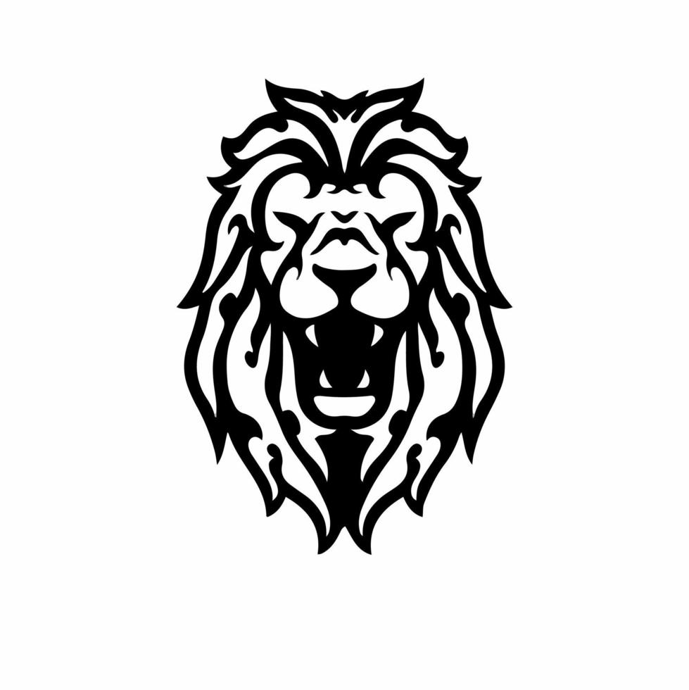 Tribal Lion Head Logo. Tattoo Design. Animal Stencil Vector Illustration 19015718 Vector Art at Vecteezy Tribal Lion Head Logo. Tattoo Design. Animal Stencil Vector Illustration 19015718 Vector Art at Vecteezy