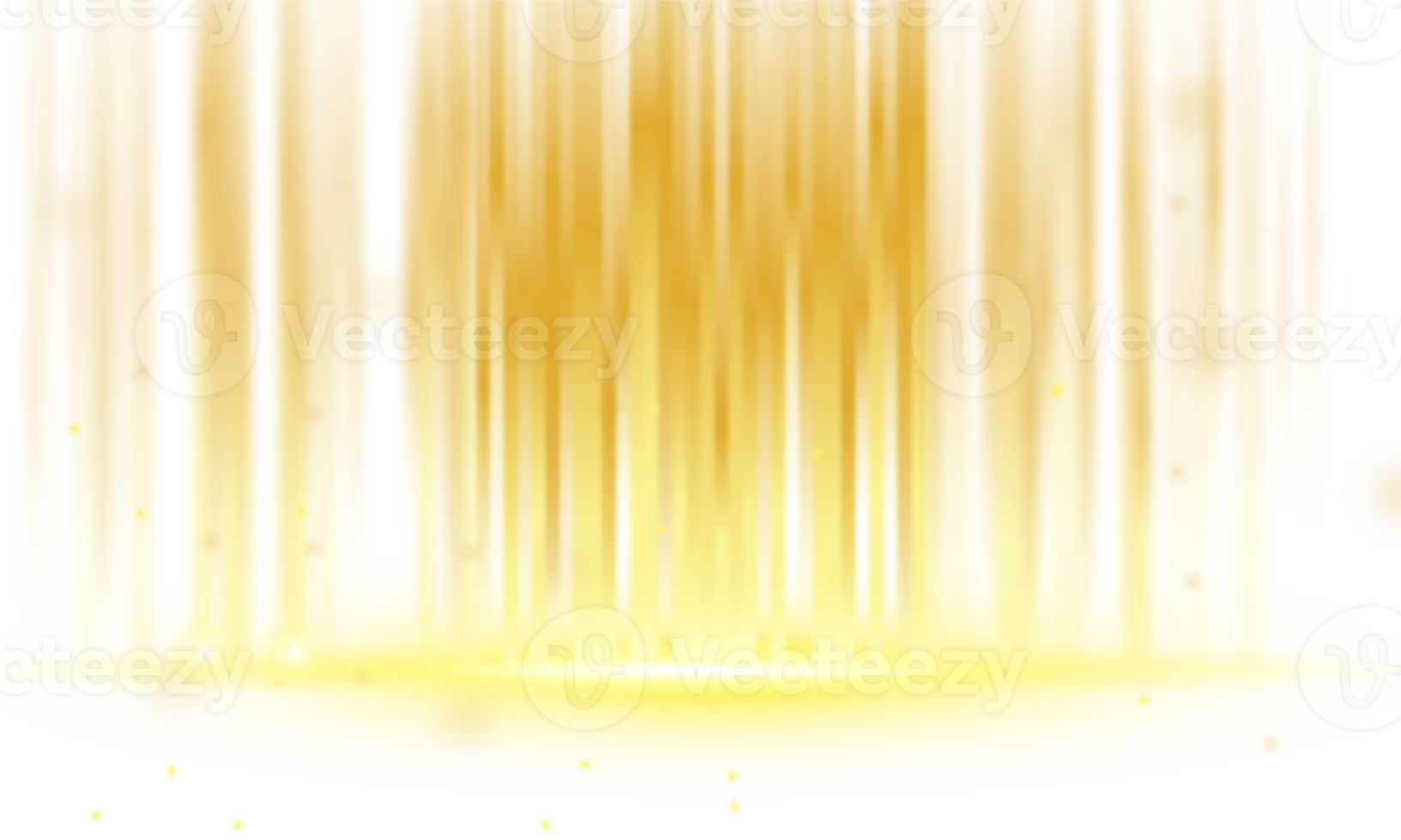 abstract golden blurry light png