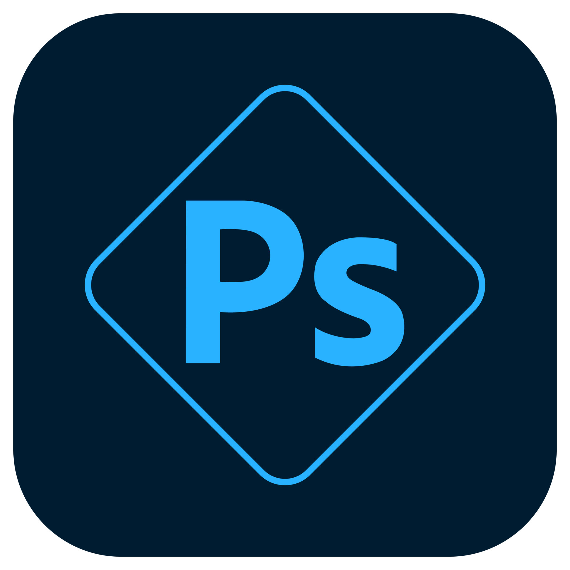Adobe Photoshop Express Editor Icon 19016809 PNG