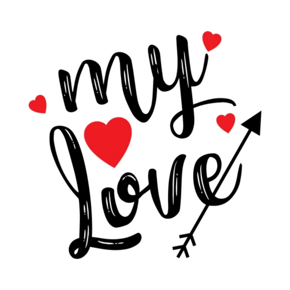 My love decoration png