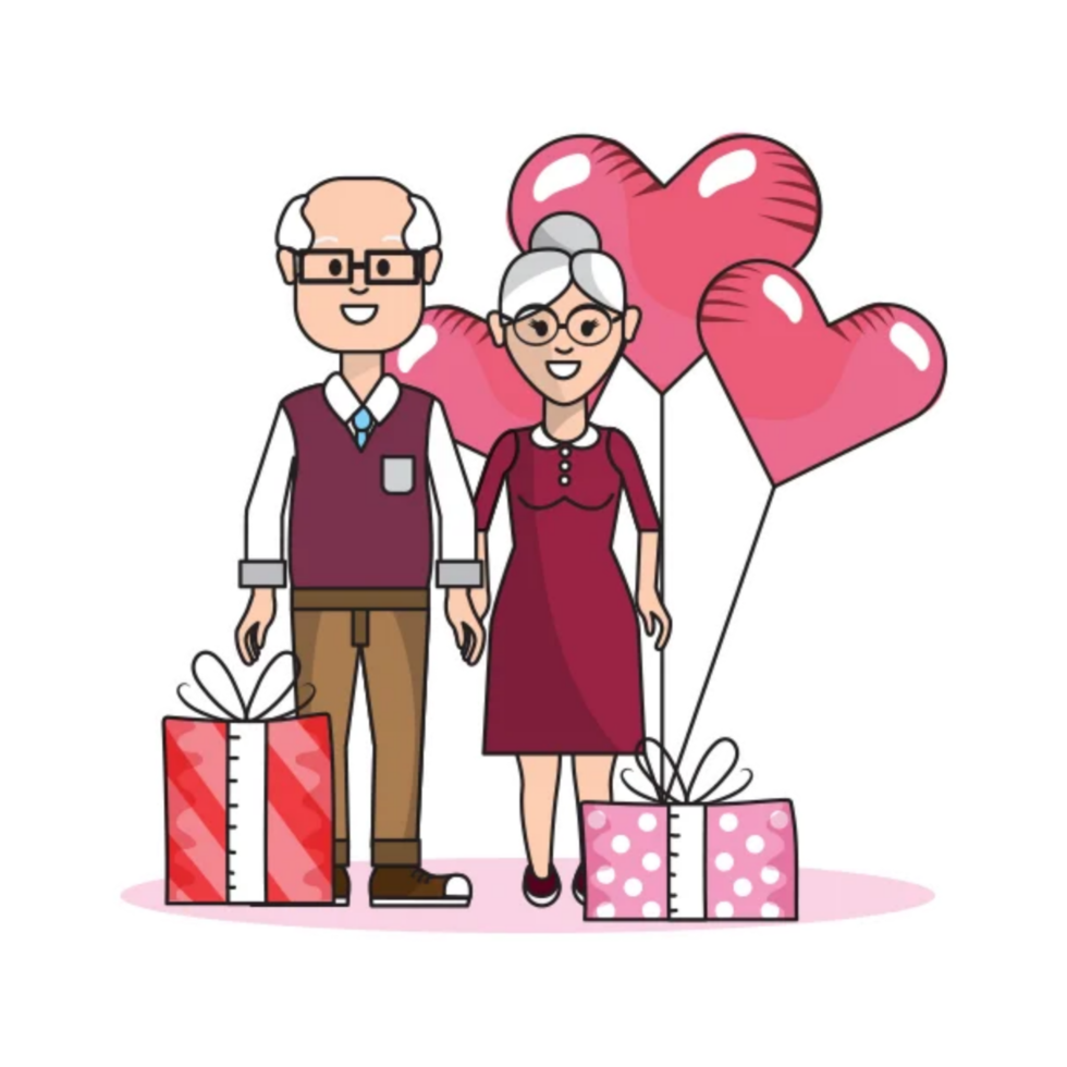 Couple in love png