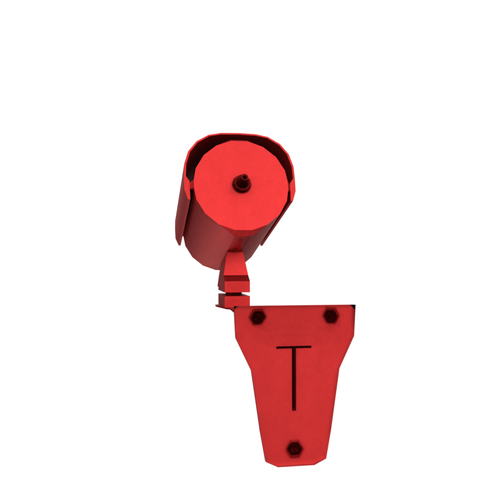 security camera isolated on transparent png