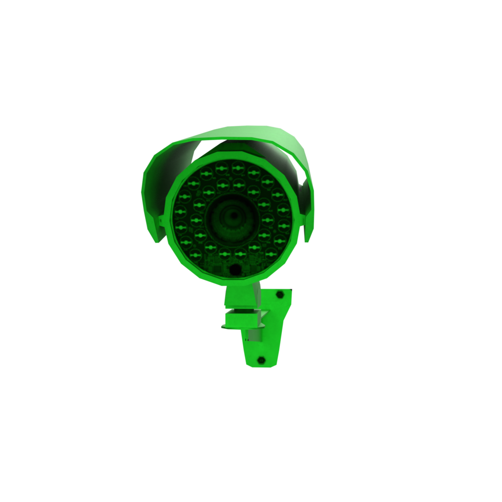security camera isolated on transparent png