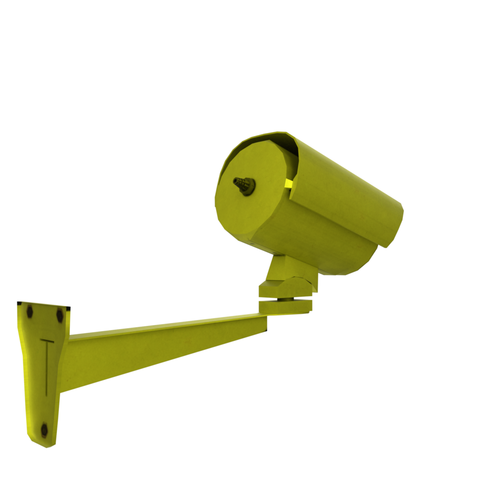 security camera isolated on transparent png